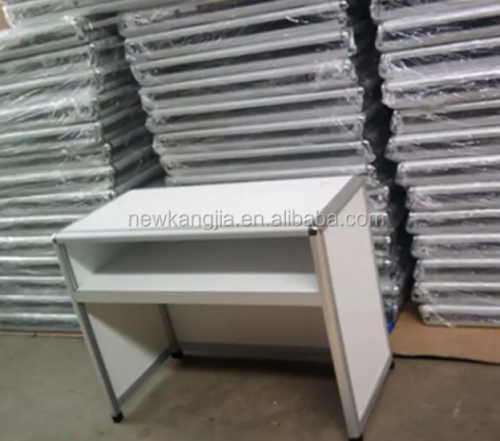 Fast Setup Repeat Usage Modular Reception Desk For expo